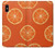 W3946 Seamless Orange Pattern Hülle Schutzhülle Taschen und Leder Flip für iPhone X, iPhone XS