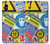 W3960 Safety Signs Sticker Collage Hülle Schutzhülle Taschen und Leder Flip für iPhone X, iPhone XS