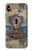 W3955 Vintage Keyhole Weather Door Hülle Schutzhülle Taschen und Leder Flip für iPhone XS Max