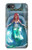 W3911 Cute Little Mermaid Aqua Spa Hülle Schutzhülle Taschen und Leder Flip für iPhone 7, iPhone 8, iPhone SE (2020) (2022)