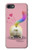 W3923 Cat Bottom Rainbow Tail Hülle Schutzhülle Taschen und Leder Flip für iPhone 7, iPhone 8, iPhone SE (2020) (2022)
