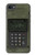 W3959 Military Radio Graphic Print Hülle Schutzhülle Taschen und Leder Flip für iPhone 7, iPhone 8, iPhone SE (2020) (2022)