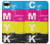 W3930 Cyan Magenta Yellow Key Hülle Schutzhülle Taschen und Leder Flip für iPhone 7 Plus, iPhone 8 Plus