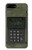 W3959 Military Radio Graphic Print Hülle Schutzhülle Taschen und Leder Flip für iPhone 7 Plus, iPhone 8 Plus