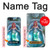 W3911 Cute Little Mermaid Aqua Spa Hülle Schutzhülle Taschen und Leder Flip für iPhone 5 5S SE