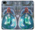 W3912 Cute Little Mermaid Aqua Spa Hülle Schutzhülle Taschen und Leder Flip für iPhone 5 5S SE