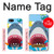 W3947 Shark Helicopter Cartoon Hülle Schutzhülle Taschen und Leder Flip für iPhone 5 5S SE