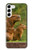 W3917 Capybara Family Giant Guinea Pig Hülle Schutzhülle Taschen und Leder Flip für Samsung Galaxy S23 Plus
