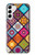 W3943 Maldalas Pattern Hülle Schutzhülle Taschen und Leder Flip für Samsung Galaxy S23 Plus