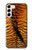 W3951 Tiger Eye Tear Marks Hülle Schutzhülle Taschen und Leder Flip für Samsung Galaxy S23 Plus