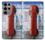 W3925 Collage Vintage Pay Phone Hülle Schutzhülle Taschen und Leder Flip für Samsung Galaxy S23 Ultra