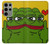 W3945 Pepe Love Middle Finger Hülle Schutzhülle Taschen und Leder Flip für Samsung Galaxy S23 Ultra