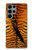 W3951 Tiger Eye Tear Marks Hülle Schutzhülle Taschen und Leder Flip für Samsung Galaxy S23 Ultra