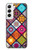 W3943 Maldalas Pattern Hülle Schutzhülle Taschen und Leder Flip für Samsung Galaxy S22