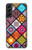 W3943 Maldalas Pattern Hülle Schutzhülle Taschen und Leder Flip für Samsung Galaxy S22 Plus