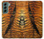 W3951 Tiger Eye Tear Marks Hülle Schutzhülle Taschen und Leder Flip für Samsung Galaxy S22 Plus