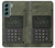W3959 Military Radio Graphic Print Hülle Schutzhülle Taschen und Leder Flip für Samsung Galaxy S22 Plus