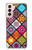 W3943 Maldalas Pattern Hülle Schutzhülle Taschen und Leder Flip für Samsung Galaxy S21 5G