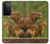 W3917 Capybara Family Giant Guinea Pig Hülle Schutzhülle Taschen und Leder Flip für Samsung Galaxy S21 Ultra 5G
