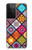 W3943 Maldalas Pattern Hülle Schutzhülle Taschen und Leder Flip für Samsung Galaxy S21 Ultra 5G