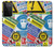 W3960 Safety Signs Sticker Collage Hülle Schutzhülle Taschen und Leder Flip für Samsung Galaxy S21 Ultra 5G