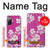 W3924 Cherry Blossom Pink Background Hülle Schutzhülle Taschen und Leder Flip für Samsung Galaxy S20 FE