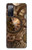W3927 Compass Clock Gage Steampunk Hülle Schutzhülle Taschen und Leder Flip für Samsung Galaxy S20 FE