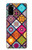 W3943 Maldalas Pattern Hülle Schutzhülle Taschen und Leder Flip für Samsung Galaxy S20