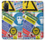 W3960 Safety Signs Sticker Collage Hülle Schutzhülle Taschen und Leder Flip für Samsung Galaxy S20