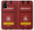 W3957 Emergency Medical Service Hülle Schutzhülle Taschen und Leder Flip für Samsung Galaxy S20 Plus, Galaxy S20+