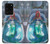 W3912 Cute Little Mermaid Aqua Spa Hülle Schutzhülle Taschen und Leder Flip für Samsung Galaxy S20 Ultra