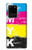 W3930 Cyan Magenta Yellow Key Hülle Schutzhülle Taschen und Leder Flip für Samsung Galaxy S20 Ultra