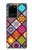 W3943 Maldalas Pattern Hülle Schutzhülle Taschen und Leder Flip für Samsung Galaxy S20 Ultra