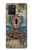 W3955 Vintage Keyhole Weather Door Hülle Schutzhülle Taschen und Leder Flip für Samsung Galaxy S10 Lite