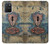 W3955 Vintage Keyhole Weather Door Hülle Schutzhülle Taschen und Leder Flip für Samsung Galaxy S10 Lite