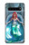 W3911 Cute Little Mermaid Aqua Spa Hülle Schutzhülle Taschen und Leder Flip für Samsung Galaxy S10 5G