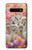 W3916 Alpaca Family Baby Alpaca Hülle Schutzhülle Taschen und Leder Flip für Samsung Galaxy S10 Plus