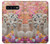 W3916 Alpaca Family Baby Alpaca Hülle Schutzhülle Taschen und Leder Flip für Samsung Galaxy S10 Plus