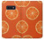 W3946 Seamless Orange Pattern Hülle Schutzhülle Taschen und Leder Flip für Samsung Galaxy S10e