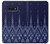 W3950 Textile Thai Blue Pattern Hülle Schutzhülle Taschen und Leder Flip für Samsung Galaxy S10e