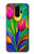 W3926 Colorful Tulip Oil Painting Hülle Schutzhülle Taschen und Leder Flip für Samsung Galaxy S9 Plus
