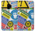 W3960 Safety Signs Sticker Collage Hülle Schutzhülle Taschen und Leder Flip für Samsung Galaxy S9