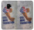 W3963 Still More Production Vintage Postcard Hülle Schutzhülle Taschen und Leder Flip für Samsung Galaxy S9
