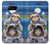 W3915 Raccoon Girl Baby Sloth Astronaut Suit Hülle Schutzhülle Taschen und Leder Flip für Samsung Galaxy S8 Plus