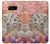 W3916 Alpaca Family Baby Alpaca Hülle Schutzhülle Taschen und Leder Flip für Samsung Galaxy S8 Plus
