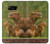 W3917 Capybara Family Giant Guinea Pig Hülle Schutzhülle Taschen und Leder Flip für Samsung Galaxy S8 Plus