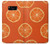 W3946 Seamless Orange Pattern Hülle Schutzhülle Taschen und Leder Flip für Samsung Galaxy S8 Plus