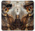 W3949 Steampunk Skull Smoking Hülle Schutzhülle Taschen und Leder Flip für Samsung Galaxy S8 Plus
