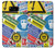W3960 Safety Signs Sticker Collage Hülle Schutzhülle Taschen und Leder Flip für Samsung Galaxy S8
