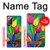 W3926 Colorful Tulip Oil Painting Hülle Schutzhülle Taschen und Leder Flip für Samsung Galaxy Note 20